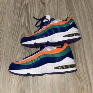 Nike Air Max 95 Knicks Colorway Blue Orange White Size 5.5Y (Women's 7)